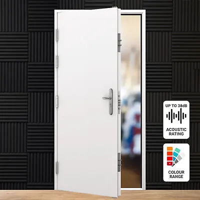Acoustic Steel Door | Sound Insulated | Studio | High Security Metal Doors • £527.99