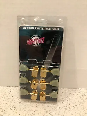 Mighty Mite 3x3 Gold Guitar Tuners • $20