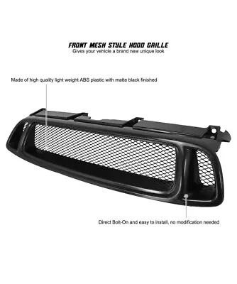 Hood Grille Fits 2004-2005 Impreza WRX STI Black Mesh Style Front Assembly 1PC • $36.99