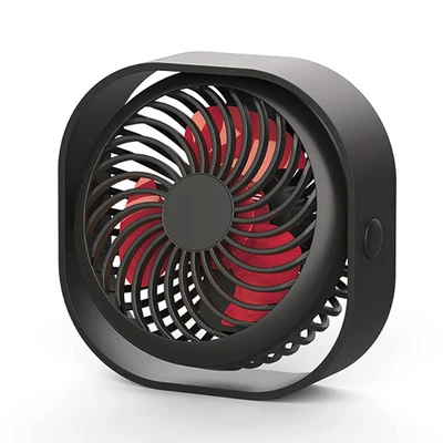 $23.99 • Buy 5inch Portable Rechargeable Mini USB Fan Desktop Quiet Cooling Table Fan 3Speed