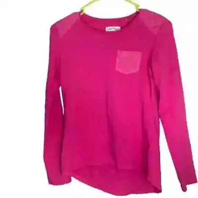 S.Oliver Pink Long Sleeve T Shirt Sz M • $14.37