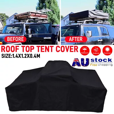 1.4m Universal Roof Top Tent Camper Trailer Cover Waterproof Travel Camping AU • $30.07