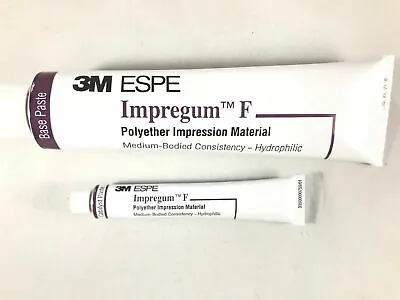 $90.95 • Buy 3M ESPE Impregum F Impression Material Base + Catalyst Tubes + Pad - Long Expiry