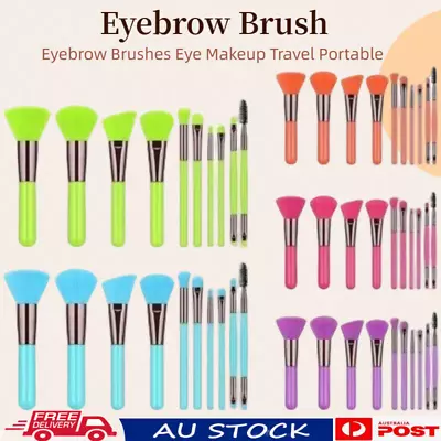 10 Pcs Professional Eyeshadow Brush Kit Set Cosmetic Make Up Beauty Brushes AU • $13.15