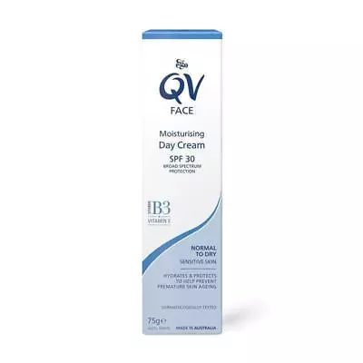 Ego QV Face Day Cream SPF 30 75g • $15.99