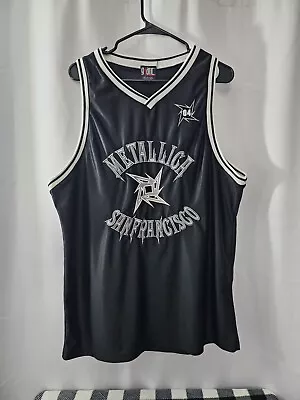 Rare Limited Metallica San Francisco 04 Giant Vintage Jersey Size L Collectible • $88