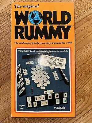 Vintage  The Original World Rummy Game Rummikub Unused Condition • $22.99