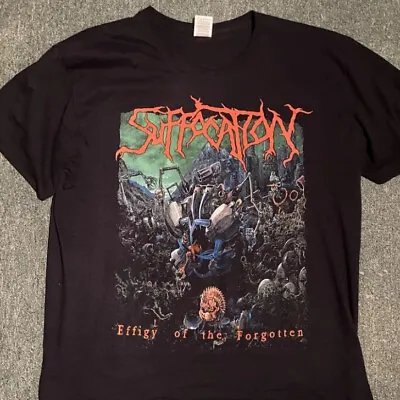 Suffocation Effigy Of The Forgotten Reprinted Cotton Tshirt TE6358 • $16.99