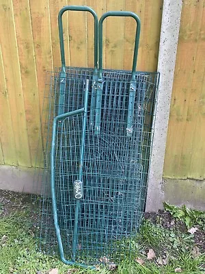 3M Omlet Run For Eglu Cube MK 2 & Walk In Metal Chicken Run With Roof • £100