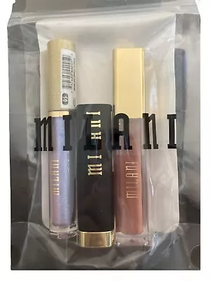 Milani Lipstick-01 I Am Fabulous/ Topper-05 Luminous Light/Lip Creme-10 Adorable • $15.95