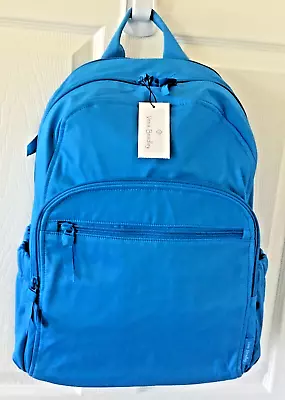 Vera Bradley ~   Blue Aster  ~ Campus Backpack ~ NWT • $74.50