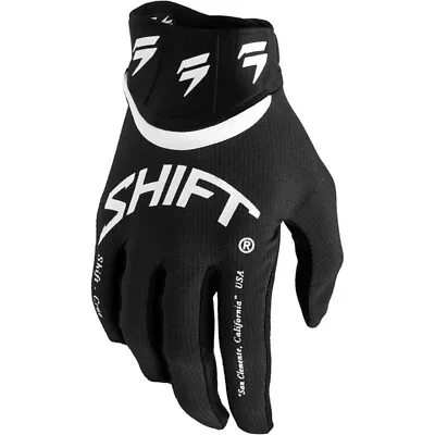 NEW Shift WHIT3 Label Bliss Black/White Dirt Bike Gloves • $20