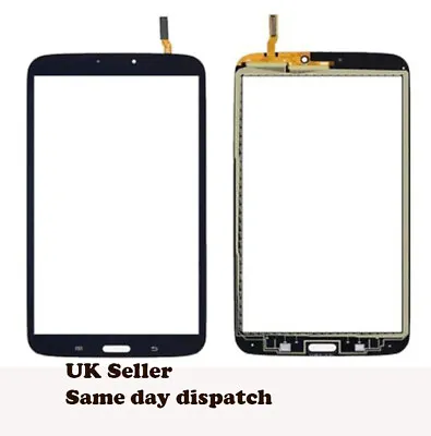 Touch Screen Digitizer Glass For Samsung Galaxy Tab 3 8.0 T310 Black Lens +tools • £8.99