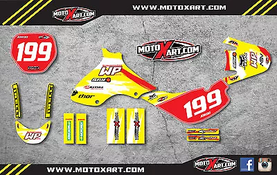 $179.90 • Buy Full  Custom Graphic  Kit - SAFARI Style - Suzuki JR 80  All Years Sticker Kit