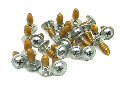  25pcs Ford  #10 X 1/2  Phillips Washer Head Sheet Metal Screw Zinc W/ Sealer • $9.50