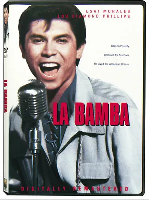 La Bamba Dvd Widescreen Lou Diamond Phillips Esai Morales Free Shipping • $8.12