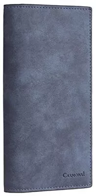 CASMONAL Premium Leather Checkbook Cover For Men & Women Checkbook Holder Wal... • $10.72