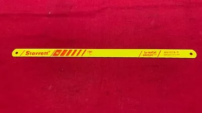 Starrett BS1218-3 High Speed Steel Edge - Safe Flex Hand Hacksaw Blade • $7.50