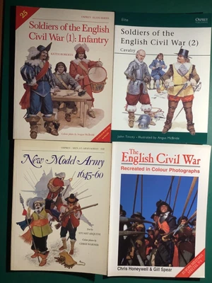 £14.50 • Buy Osprey Publishing.The English Civil War 3 Books + Europa Special No.4.