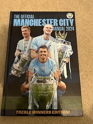 The Official Manchester City FC Annual 2024 (Brand New) • £3
