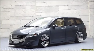 1/18 Dealer Box Honda Odyssey RB3 Rare Grey Custom Wheels BBS LM • $415