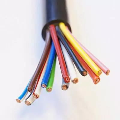 £33.99 • Buy 13 Core Multi Core 12V 24V Cable Wire Trailer Caravan Automotive &