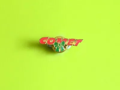 Rare Macmillan Red Comet Stud Pin Badge Charity • £6.99