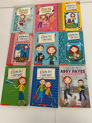 $22.03 • Buy The Amazing Days Of Abby Hayes Series PB Lot 1 2 4 5 6 7 9 12 14 Anne Mazer