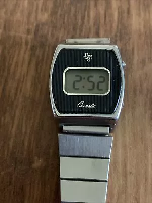 Vintage Texas Instruments WORKING Digital Quartz Ladies Watch • $14.99