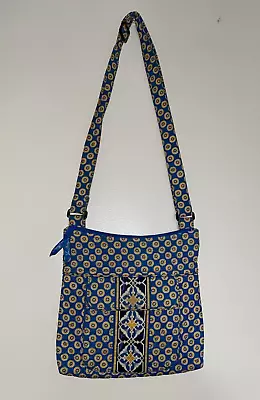 VERA BRADLEY Mini Hipster Crossbody Purse - Riviera Blue • $14.99