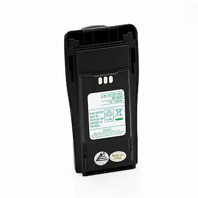 7.2V 1600mAh NiMh Battery For Motorola NNTN4496 NNTN4851 CP040 CP140 • $20.49