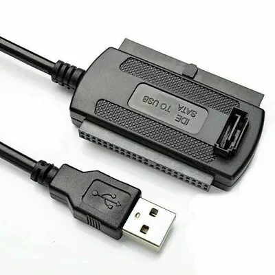 $7.90 • Buy SATA/PATA/IDE To USB 2.0 Adapter Converter Cable For 2.5 3.5'' Hard Drive Disk