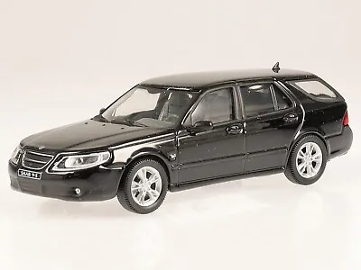 Saab 9-5 Combi Black Diecast Modelcar In Showcase 46670 Cararama 1:43 • $61.90