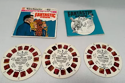 1979 View-Master The Fantastic Four Set 3 Reels Marvel Sleeve Booklet Origin K36 • $14.99