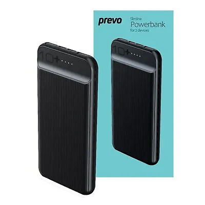 10000mAh Power Bank Portable 2 USB Fast Charger Battery Pack  For Phone • £8.99