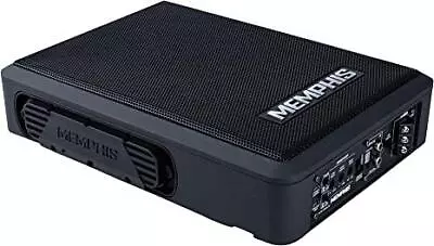 Memphis Audio NANO110P 10  Compact Powered 200W Under-Seat Subwoofer Enclosure • $329.95