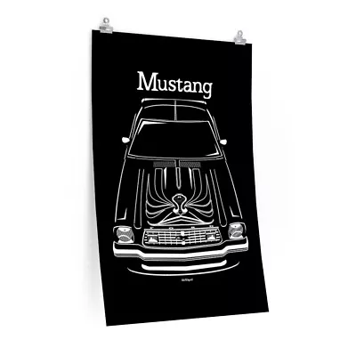 Ford Mustang King Cobra 1978 Poster 1970s Mustang Wall Art Gifts Print Decor • $9.56