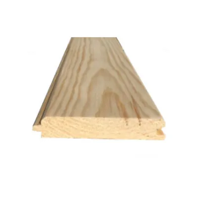 Pine Cladding V One Side T&G 19mm X 100mm X 2.1m - Multi-Buy Packs • £66.24