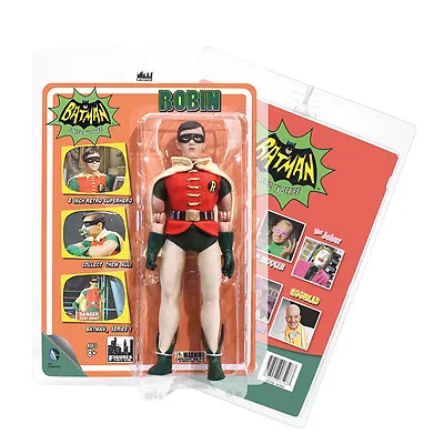 Batman 66 Classic TV Show Retro Style 8 Inch Figures Series 1: Robin • $26.98