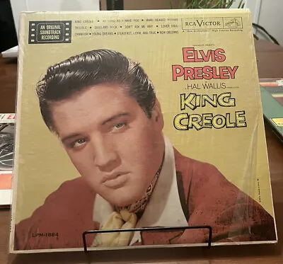 Elvis Presley King Creole Lp In Shrink Mono LPM 1884 Inner Sleeve RCA White Top • $79.99