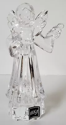 Mikasa Lead Crystal Herald Collection Angelic Harmony Angel Holding 2 Birds • $17.99