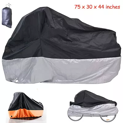 Waterproof Bicycle Cover Outdoor Rain Sun Snow Dustproof UV Protector For Bike • $15.99