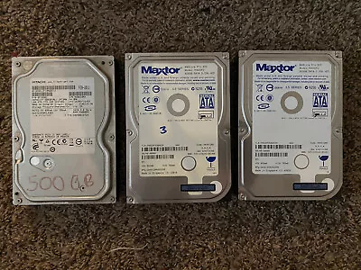 7H500R0 - Maxtor 500GB 7200 RPM SATA 3.5  HDD • $100