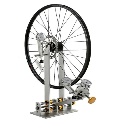 Bicycle Wheel Trimming Repair Tool Kit Tire Rims MTB Bike Wheel Truing Stand • $134.40