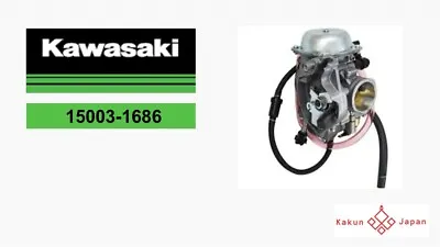 Kawasaki OEM 15003-1686 KVF360A2 KVF360C1 Carburetor Assembly • $446.49