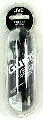 HAF160B JVC Gumy Earbuds/Earphones (Black)with Bass Boost For Tablets/mp3/Lapto • $6.88