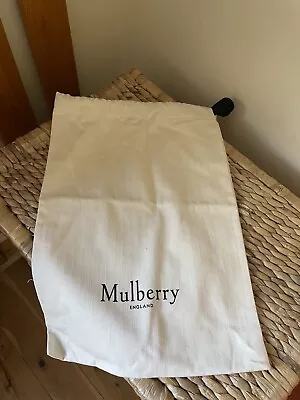 Mulberry Dust Bag New Came With Bag Measures 18.5x12.5 Inches • £39.99