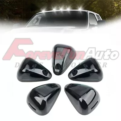 5 X Smoked Lens LED Cab Roof Marker Lights For 1999-16 F250 F350 F450 Super Duty • $19.99