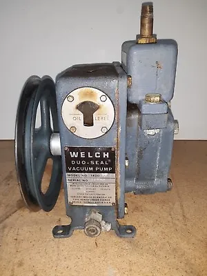 $70 • Buy Welch DUO-Seal Vacuum Pump Model 1400  No Motor For Parts Or Repair