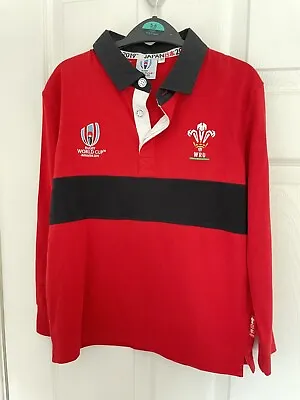 Child’s Welsh Rugby Top - World Cup Japan 2019 - Age 9-10 Years • £4